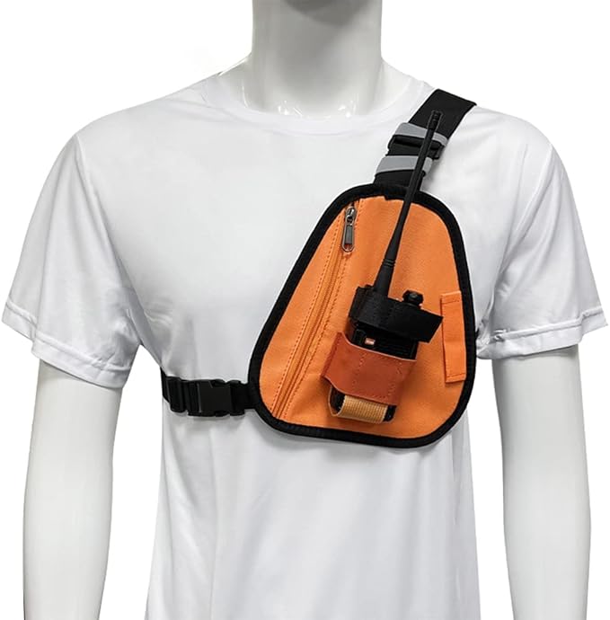 Radio Chest Harness Shoulder Radio Holster Chest Pack
