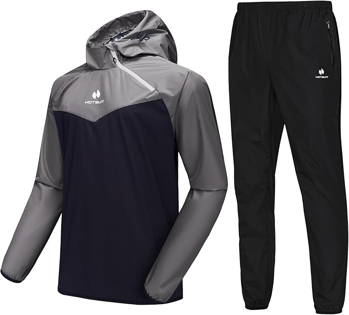HOTSUIT Sauna Suit for Men Sweat Sauna Jacket