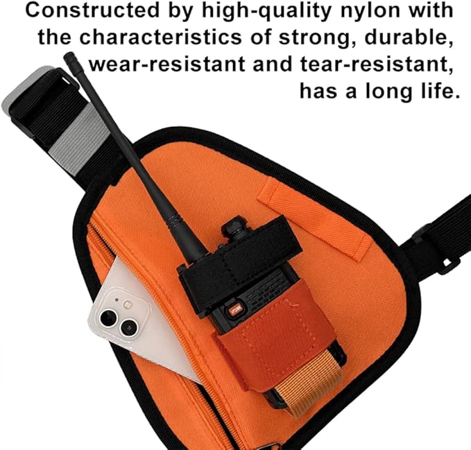 Radio Chest Harness Shoulder Radio Holster Chest Pack
