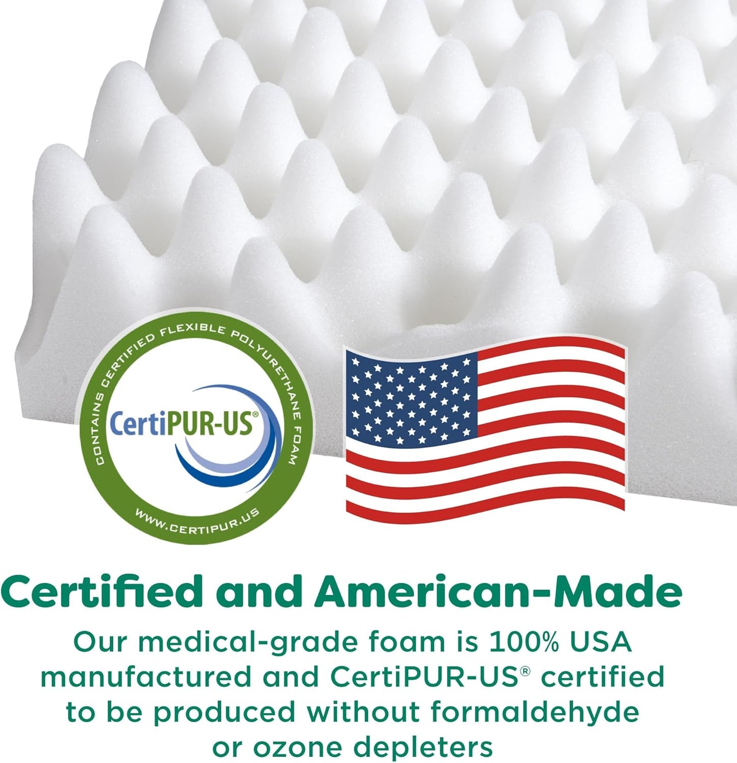 FurHaven Cooling Dog Bed – XXL Foam Mattress for Joint Pain Relief, Waterproof Liner, Removable Washable Cover, Durable for Outdoor Use, Deluxe Grid Indoor/Outdoor Bed – Green, Jumbo Plus