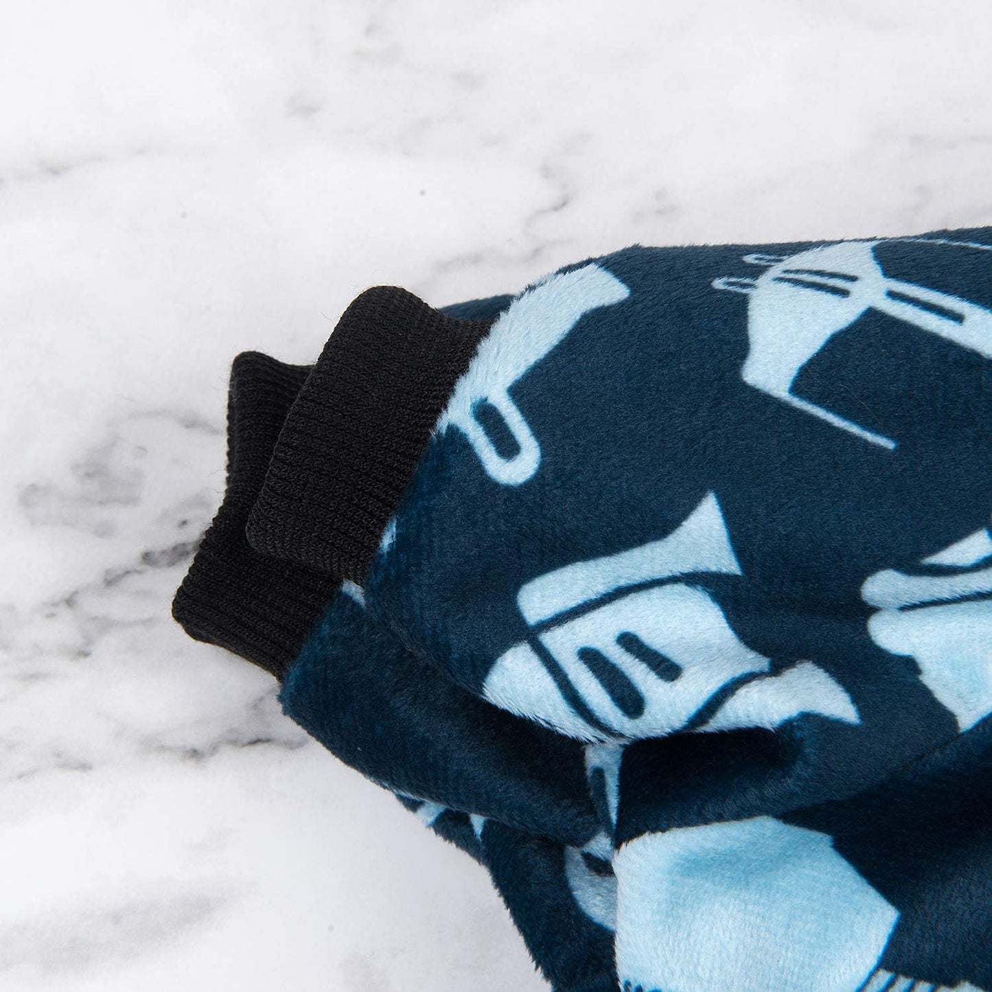 CuteBone Small Dogs Outfit Soft Puppy Onesies Pjs Dog Pajamas Pet Coat Cat Apparel Comfy Doggie Jumpsuit Bodysuit for All Seasons P47L