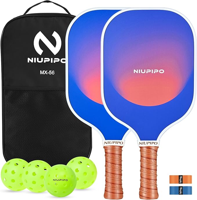 niupipo Pickleball Paddles 4.72In Grip,