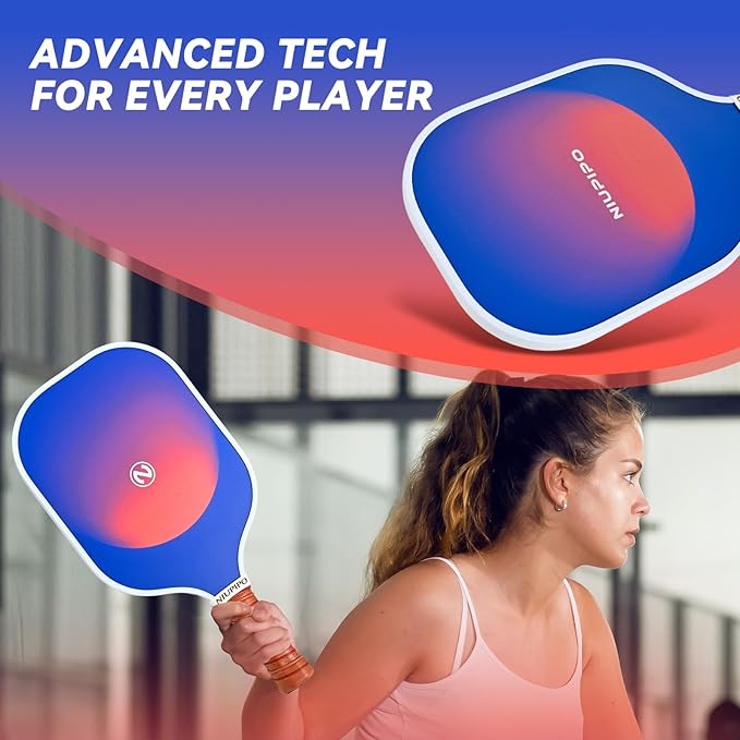 niupipo Pickleball Paddles 4.72In Grip,