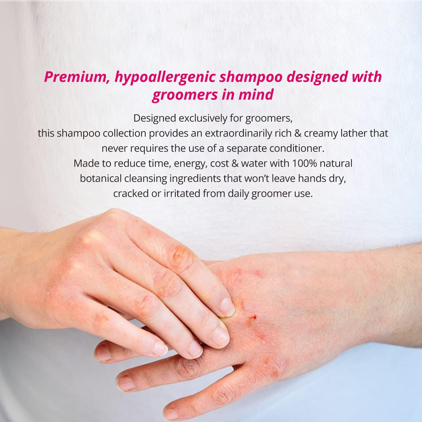 HYPONIC Grooming Artist Shampoo - Hypoallergenic Pet Shampoo for Groomers (Hand Scissoring & Volume (1 GAL))