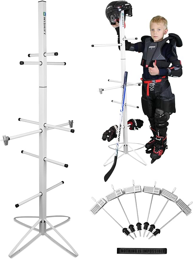 Hockey Gear Dryer Rack - Metal Sports Gear 4 Additional