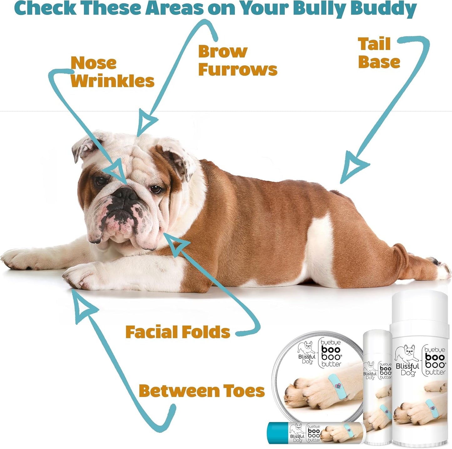 The Blissful Dog Boo Boo Butter for Your Dog's Discomforts, 0.15-Ounce