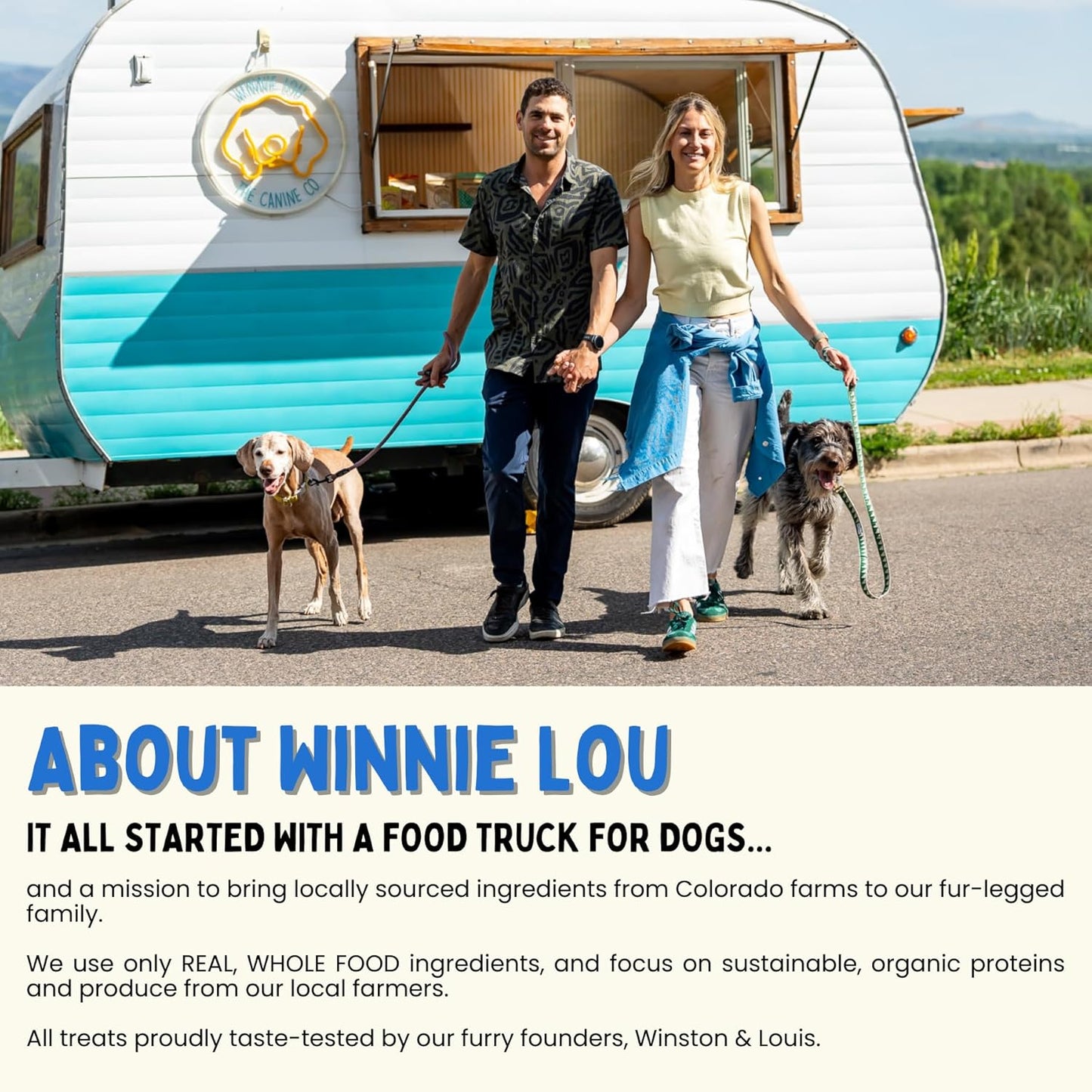 Winnie Lou Elk Jerky Dog Treats – Limited Ingredient, Human Grade, Training Treats for Small, Medium & Large Dogs, Made in USA (1 Pack)