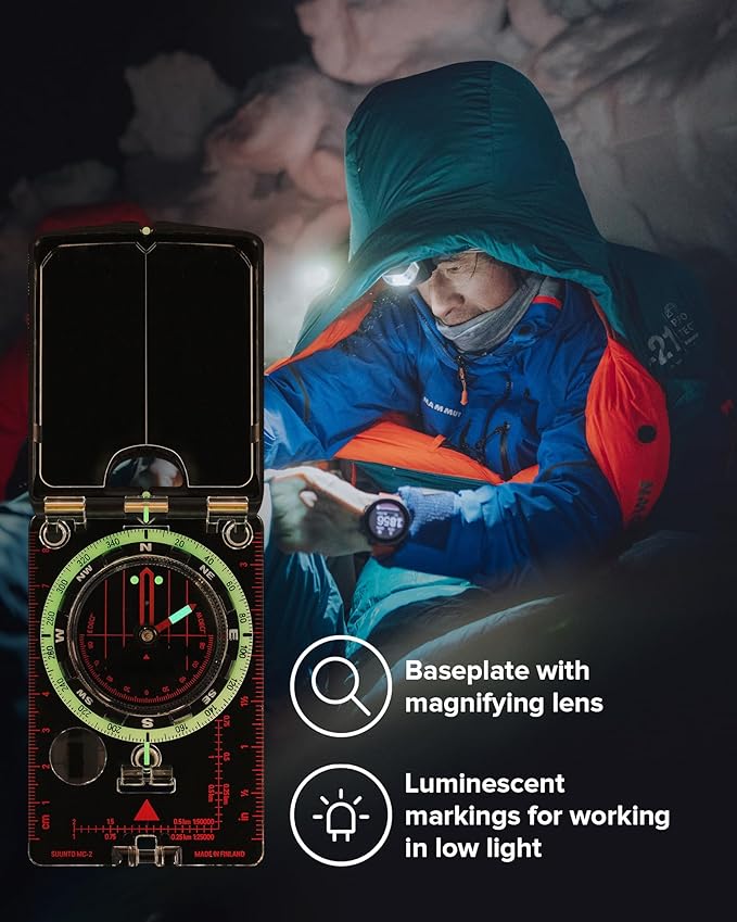 SUUNTO MC-2 Compass: Top-of-The-line Compass for Professionals &