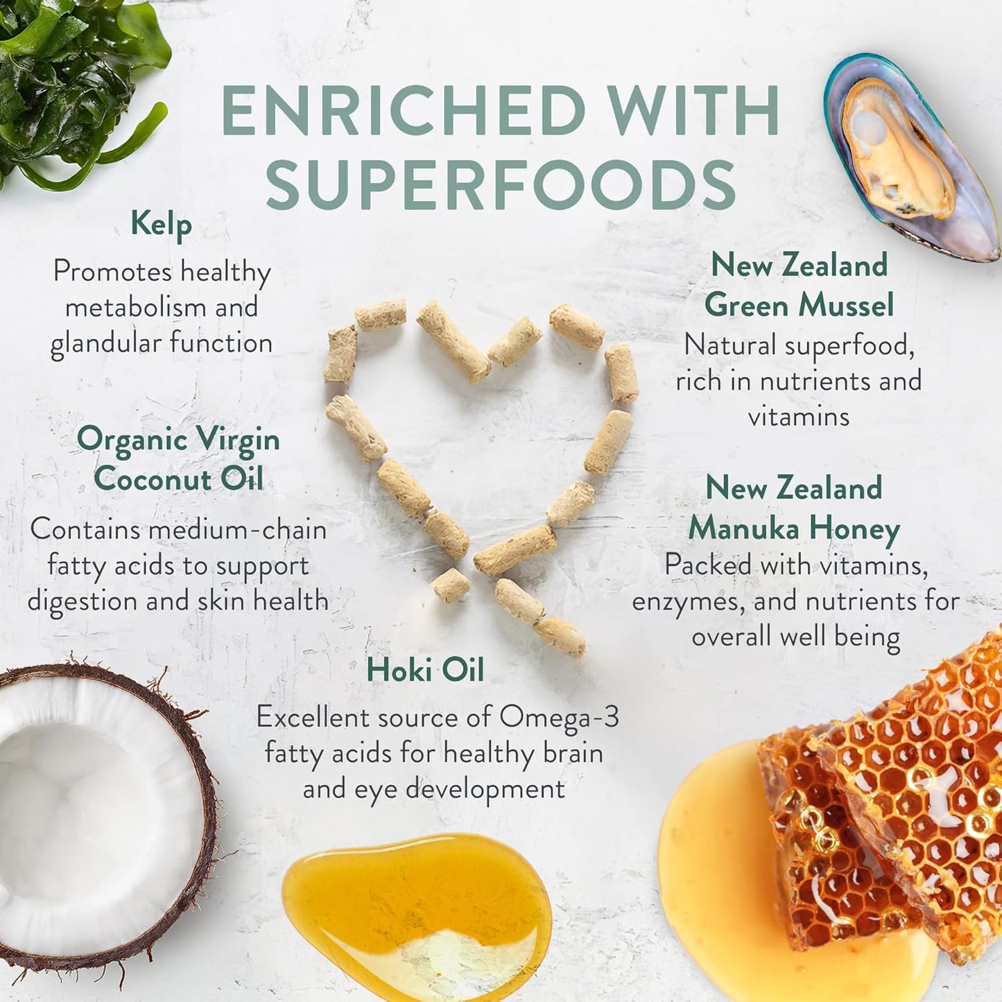 Meow e - Chicken & King Salmon Recipe, Dry Cat Food Use as a Complete Diet, Topper, Mixer, or as Cat Training Treats, All Life Stages, 3.5 oz