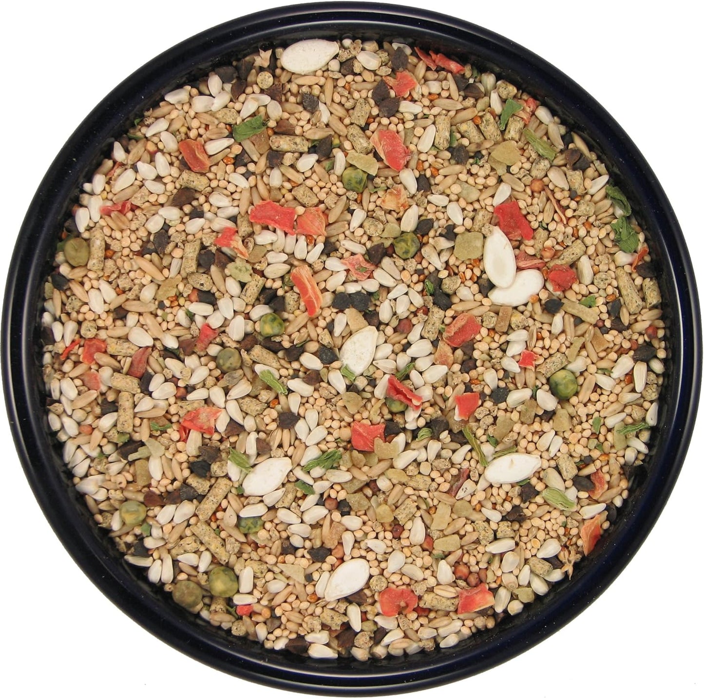 SLEEK & SASSY Garden Small Hookbill No Sunflower Bird Food for Lovebirds, Cockatiels, Quaker Parrots & Small Conures (20 lbs.)