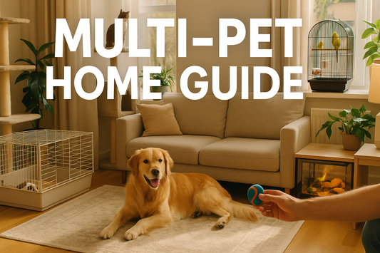 “2025 Ultimate Multi-Pet Parent Guide: How to Create a Safe, Enriched Home for Dogs, Cats, Small Pets, Birds & Reptiles”