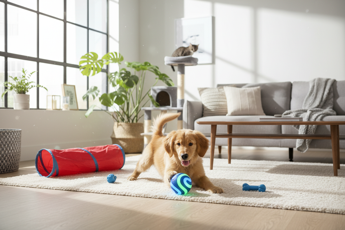 How to Keep Your Pet Happy and Active Indoors