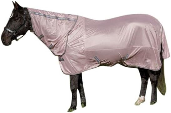 TuffRider Comfy Mesh Combo Neck Fly Sheet - Adobe Rose - 69