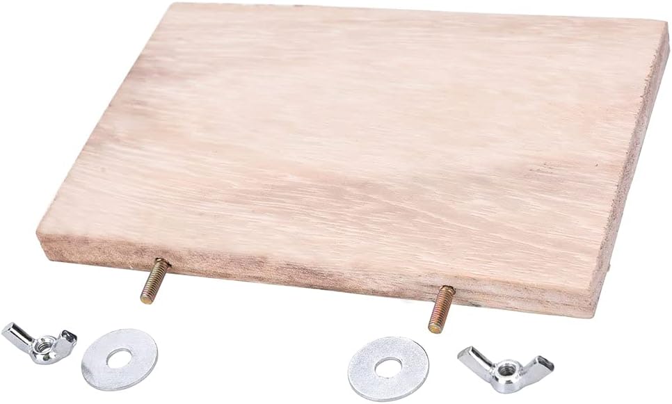 3Pcs Pet Parrot Bird Cage Perches Square Wooden Stand Platform Budgie Toys Bird Tree Perches for Parakeets