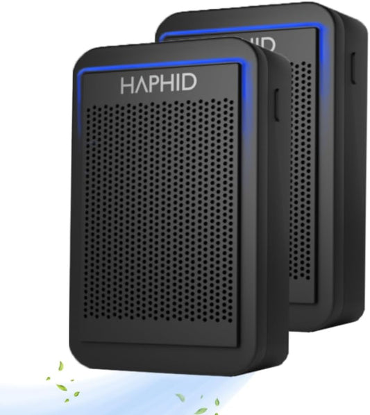 Cat Litter Deodorizer 99%, Pet Odor Eliminator for Strong Odor with Catalyst Filter, Air Purifier Plug In Air Freshener for Home & Pets Litter Box Room Wardrobe Toilet Shoe Cabinet (2-Pack）