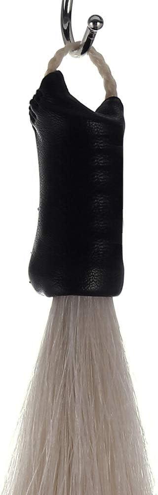 Horse Tail Extensions with Braided Horsehair Loop, Blunt Cut Bottom, 28-30 inches Long and 3/8 lb Weight