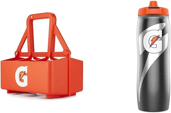 Gatorade 6ct Squeeze Bottle Carrier 30oz