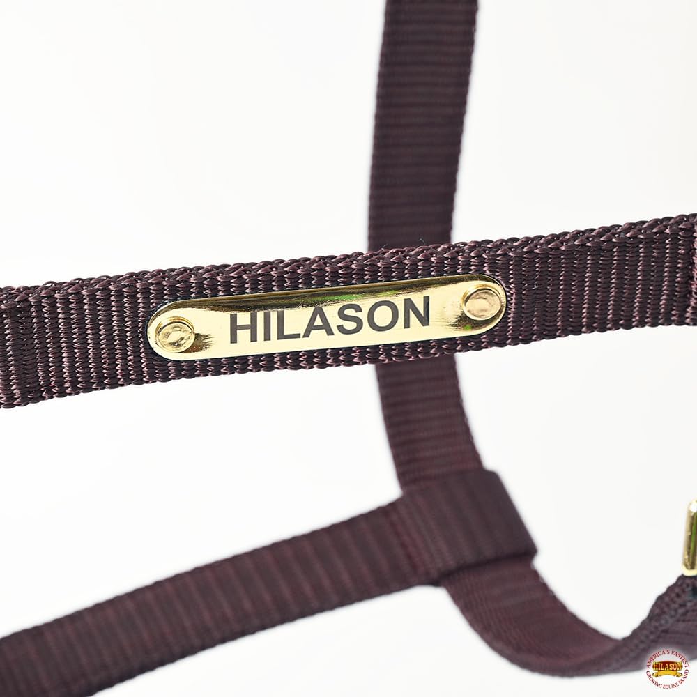HILASON Western Safety Horse Halter Comfortable and Flexible | Nylon Halters Adjustable Cute