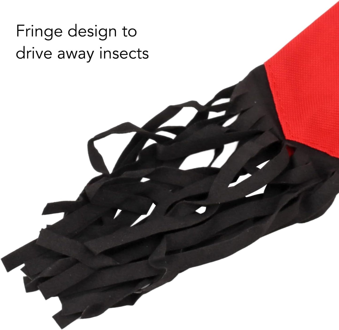 GLOGLOW Horse Tail Bag, Design Horse Tail Guard with Fringe for Keep Tail and Protected (Red)