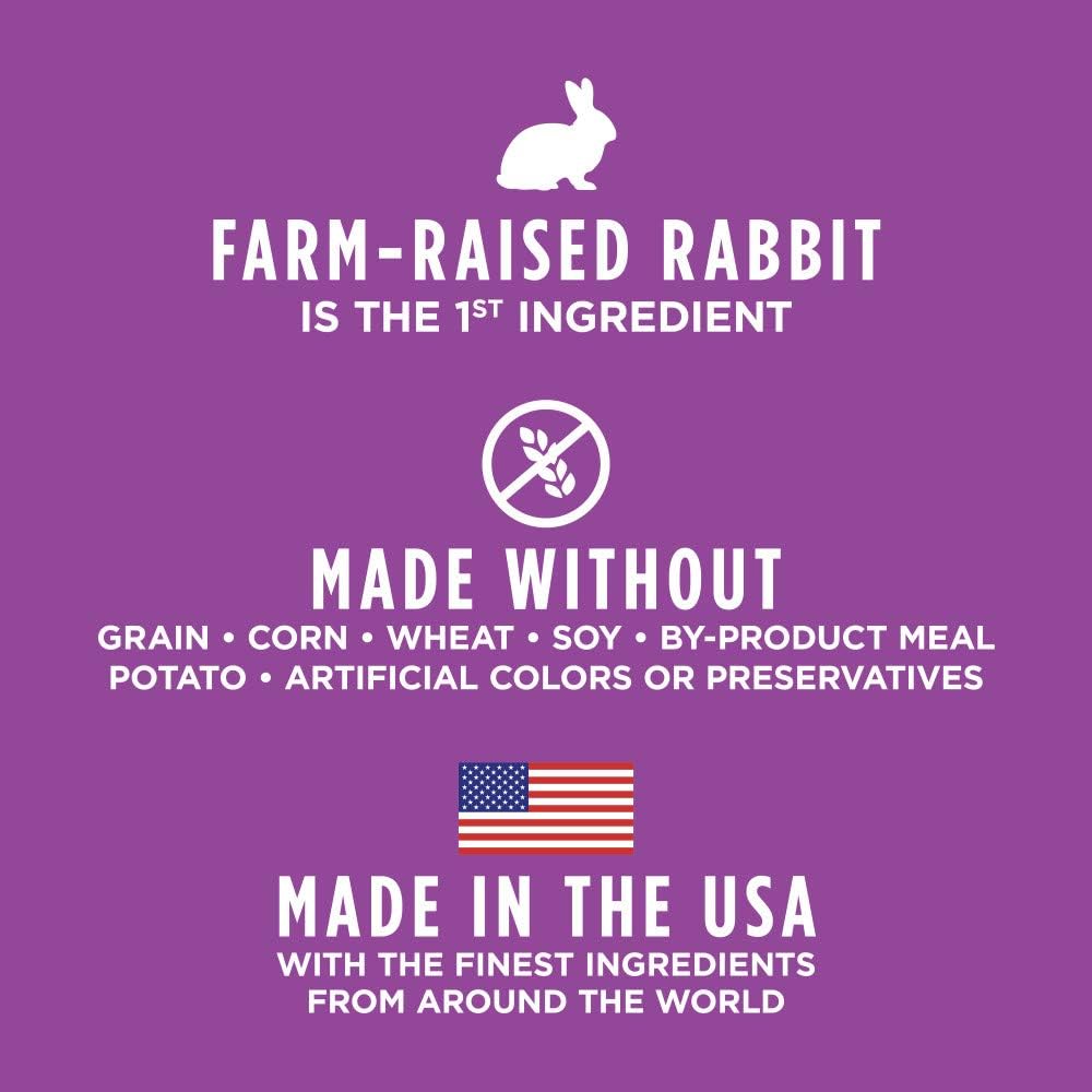 Instinct Original Dry Cat Food, Raw Coated Kibble, High Protein, Grain Free Recipe - Real Rabbit, 4.5 lb. Bag