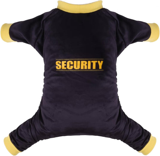 CuteBone Dog Halloween Pajamas Puppy Onesies Small Dogs Soft Pjs Coat Cat Apparel Comfy Pet Christmas Clothes Outfit Doggie Bodysuit P264XS