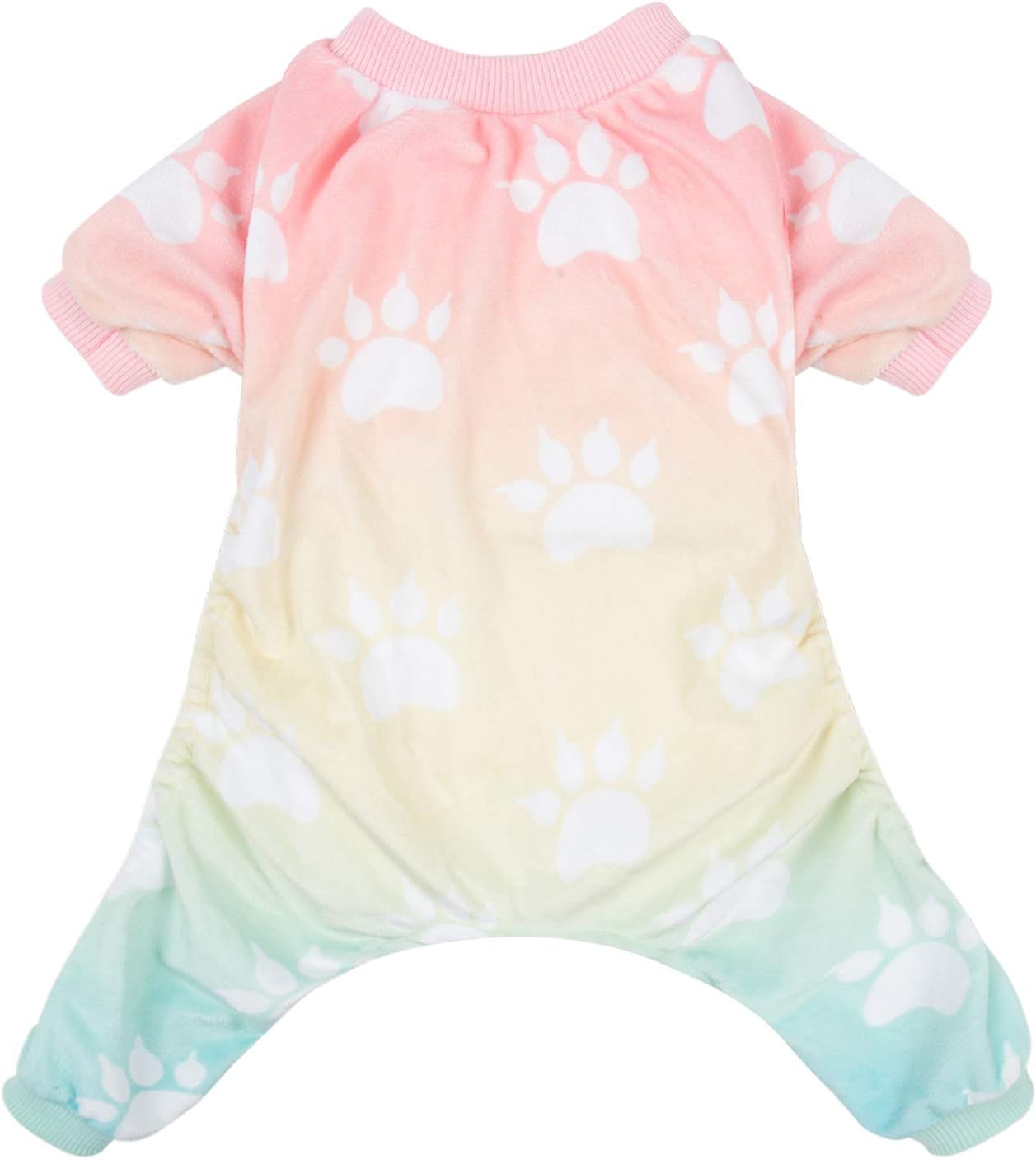 CuteBone Small Dogs Outfit Soft Puppy Onesies Pjs Dog Pajamas Pet Coat Cat Apparel Comfy Doggie Jumpsuit Bodysuit for All Seasons P09XXL