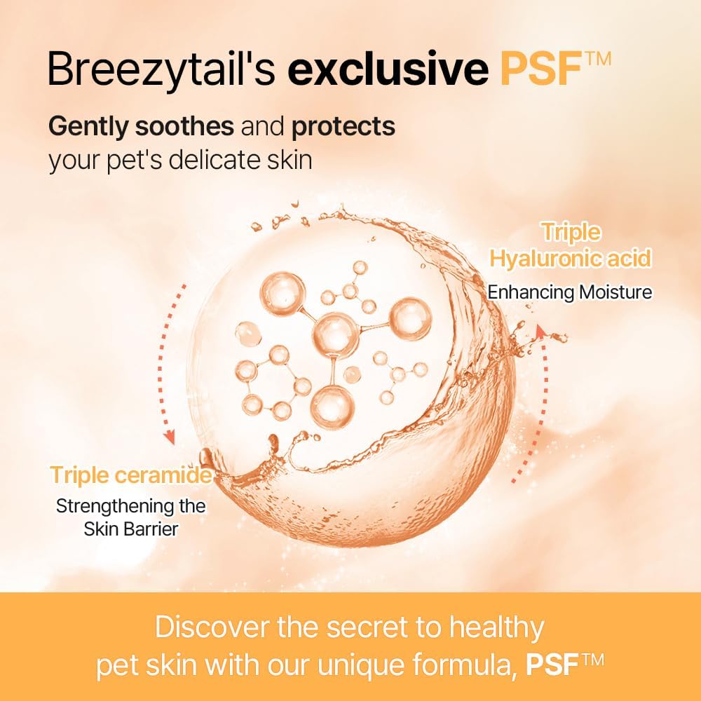 PetO’Cera All-in-One Cat Shampoo and Conditioner | Hypoallergenic Cat Skin & Coat Care | Itch Relief, Moisturizing & Rejuvenating | Veterinarian Approved and Formulated (10.1oz, 300ml)