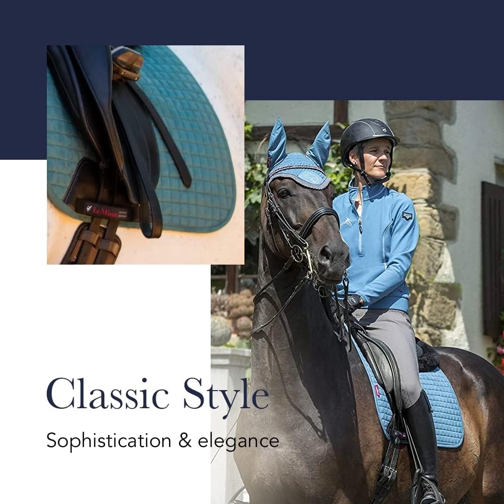 LeMieux Suede Dressage Square - English Saddle Pads for Horses - Equestrian Riding Equipment and Accessories