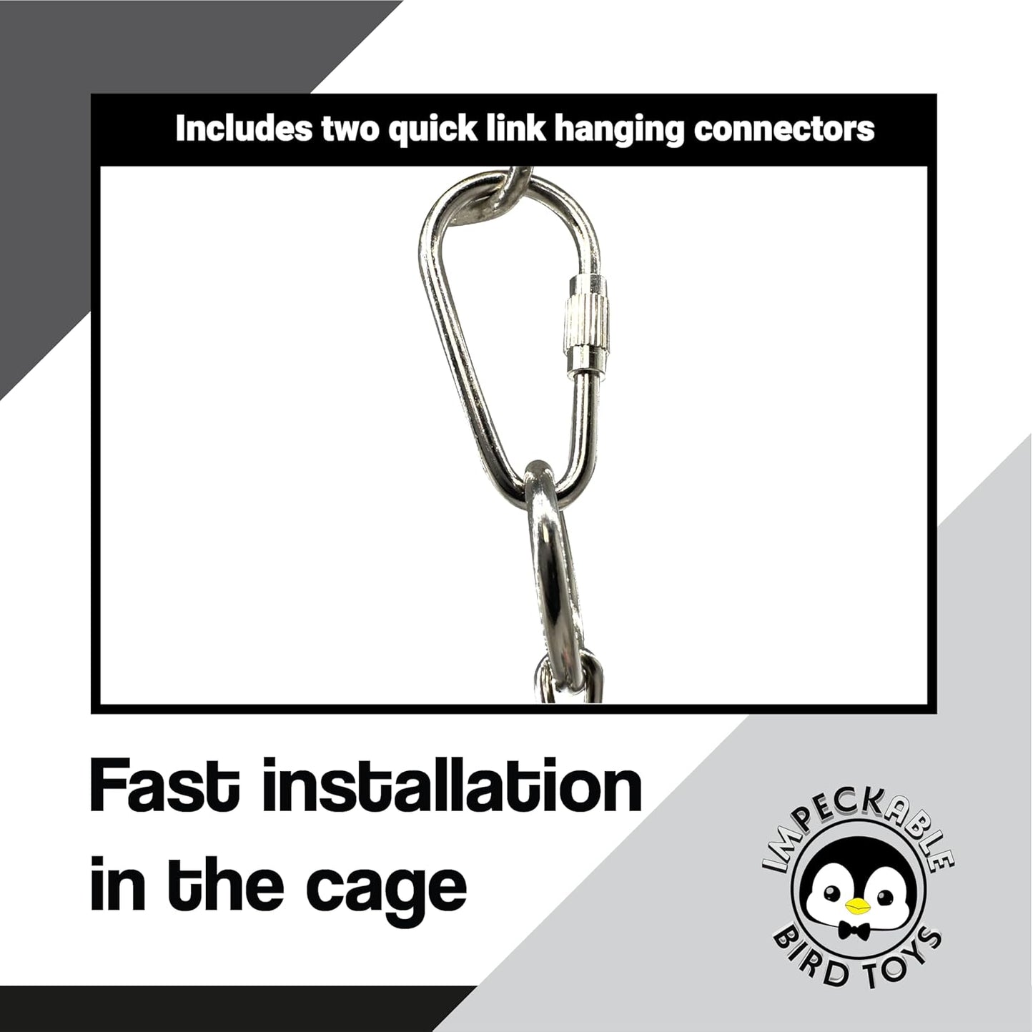 1970 Pk2 Pot and Spoon Delight Features Shiny pots and Spoons with Acrylic Rings and Pacifiers, Handcrafted for African Greys Amazons Macaws