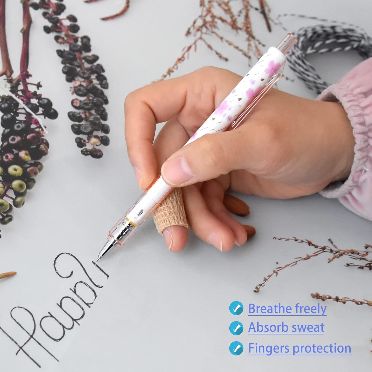 9 Pack 1" x 5 Yards Self Adhesive Bandage Wrap Self Stick Wrap for Ankle, Wrist, Finger, Sports, Breathable Cohesive Vet Tape for Pets (Skin Color)