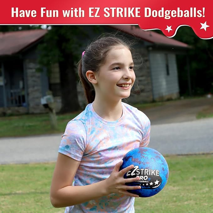 Dodgeballs, Foam Playground Ball Set, 6” Dodge Balls