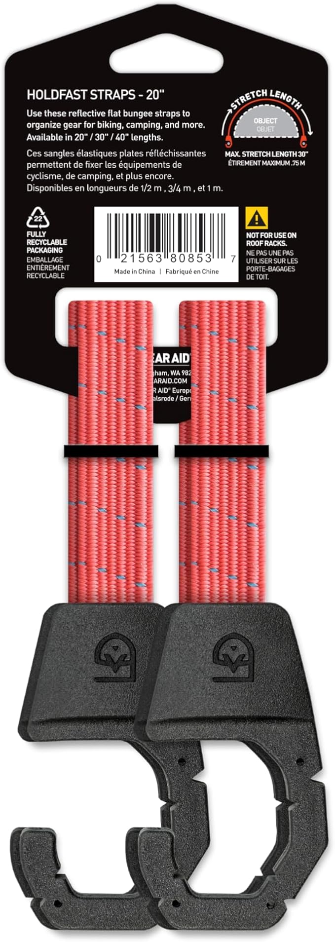 GEAR AID Holdfast Bungee Strap