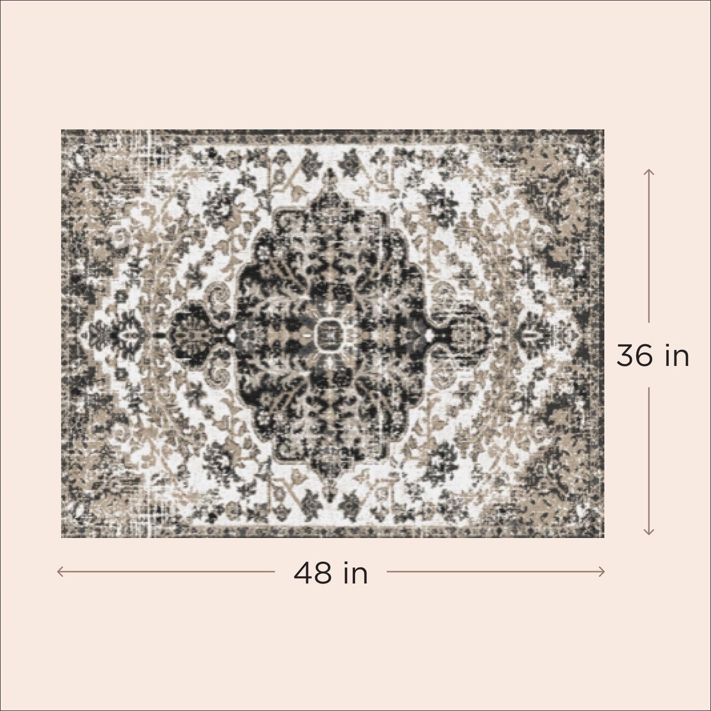 LOVEWAG Washable Dog Pee Pads, 36" x 48",Waterproof, Non-Slip, Super Absorbent, Reusable Machine-Washable, 2-Pack (Moonlit Night)