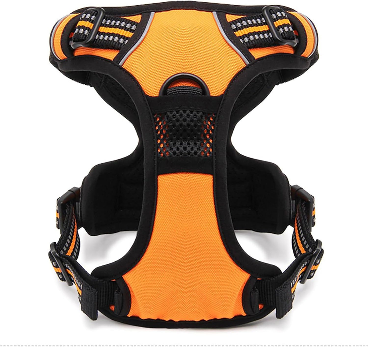 TRUE LOVE Truelove Adjustable No-Pull Dog Harness Reflective Pup Vest Harnesses Comfortable Control Brilliant Colors TLH5651(Orange,L)