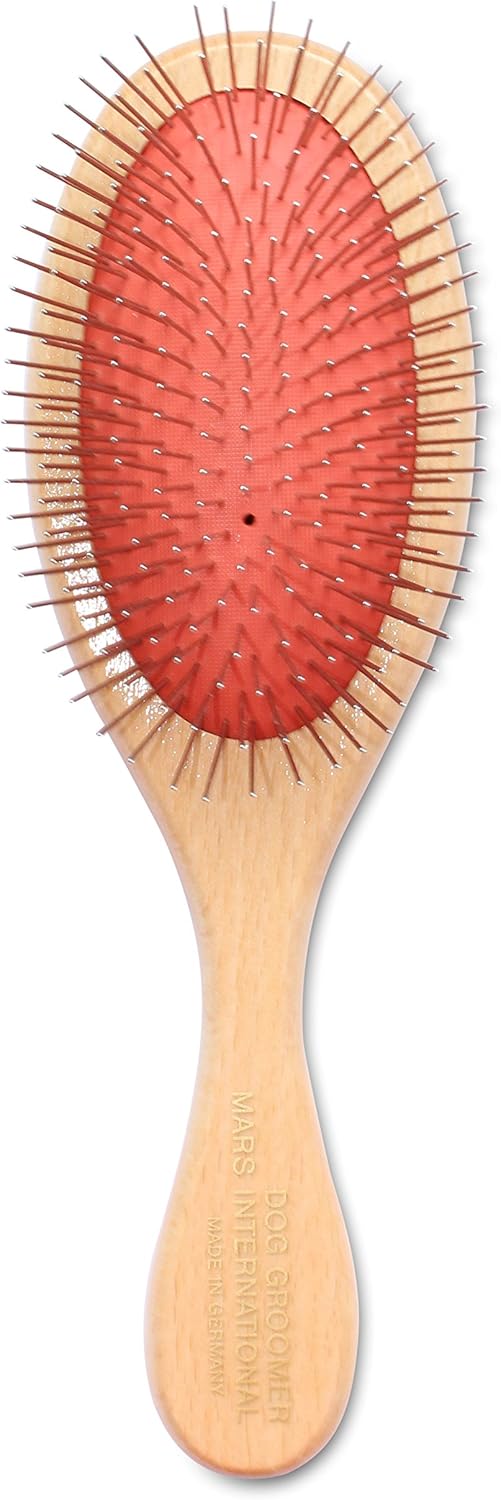 Mars Coat King Professional Grooming Brush for Dog and Cats. (9", 1" stainless steel Pins)