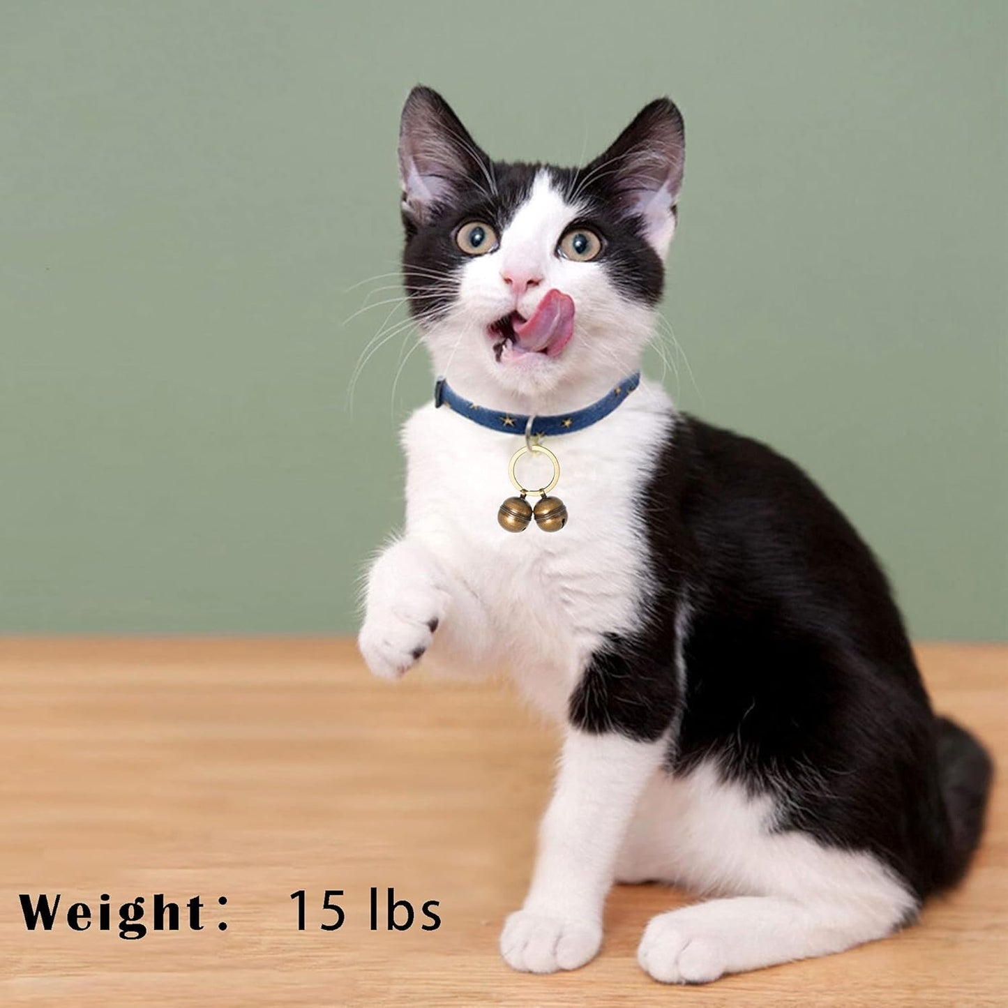 Copper Bells for Dog Collars with Snap Clips - Made of Pure Copper for Dogs/Cat - Clear Sound & No Rust - Save Birds Wildlife, Know Where Your Pet Christmas Sounds