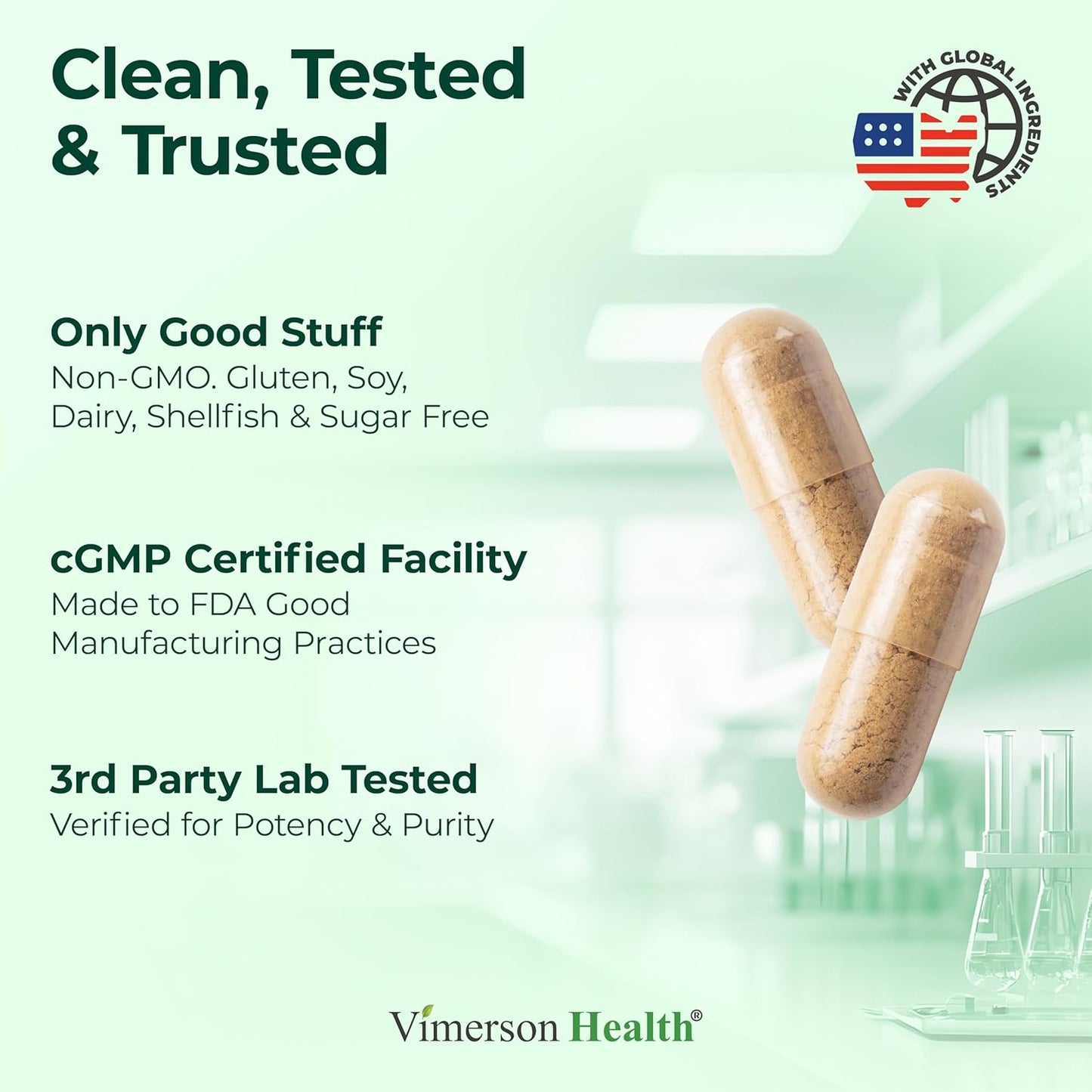 Glucosamine Chondroitin MSM – Joint Support Supplement for Women and Men with Glucosamine Sulfate 1500 mg, Chondroitin and MSM – for Cartilage, Joint Health and Flexibility – 90 Capsules, Vegan