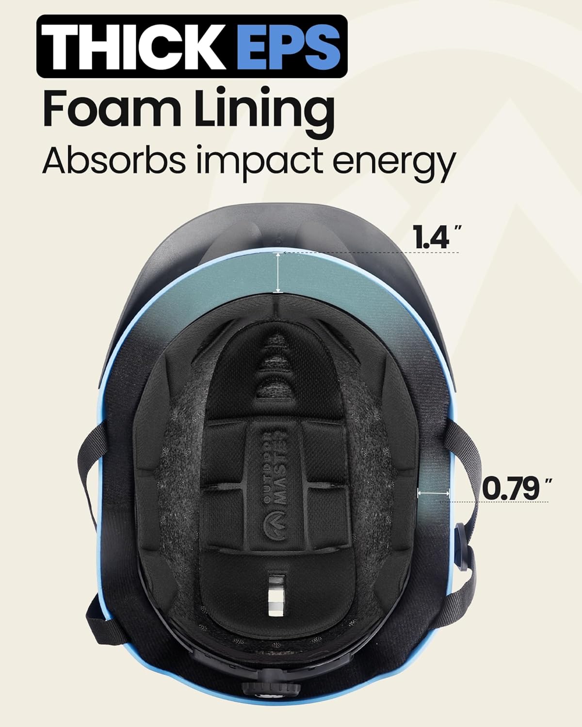 OutdoorMaster Equestrian Helmet, Horse Riding Helmet with Sun Visor and Excellent Ventilation, Adjustable Safe Helmet for Men, Women & Youth