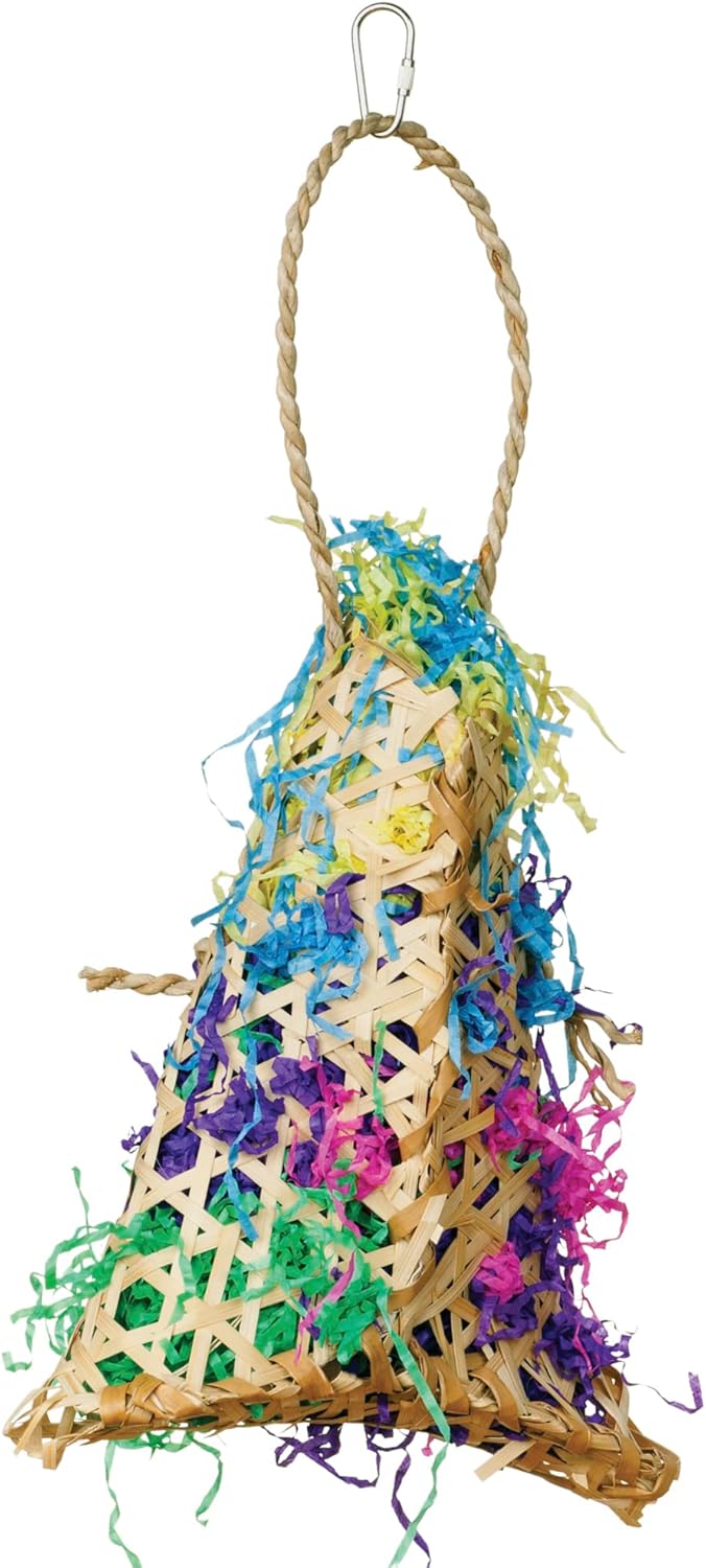 Prevue Hendryx 62604 Calypso Creations Fiesta Handbag Bird Toy, 9 x 6