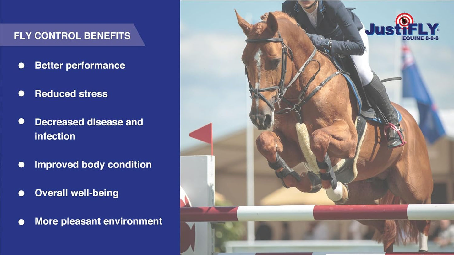 Equine 8-8-8 Fly Control for Horses (10 lb)