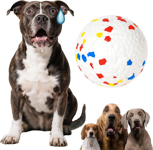 Dog Ball, 2.5 inch Dog Toy for Aggressive Chewers,ETPU Material Durable Ball for Launcher,Indestructible Bouncy Floating Balls for Dogs