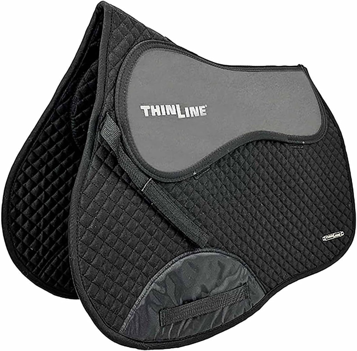 Thinline Cotton Quilted Jumper Durable Breathable Horse Riding Washable Shock-Absorbing no-Slip Thin Equine Saddle Pad - Equestrian Equipment and Accessories