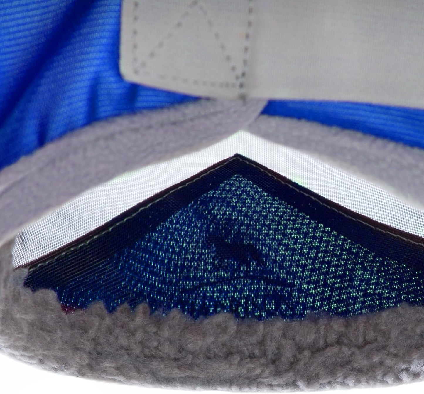 Harrison Howard Pro Luminous Horse Fly Mask Large Eye Space Standard with Ears UV Protection for Horse Signature Blue Medium Cob