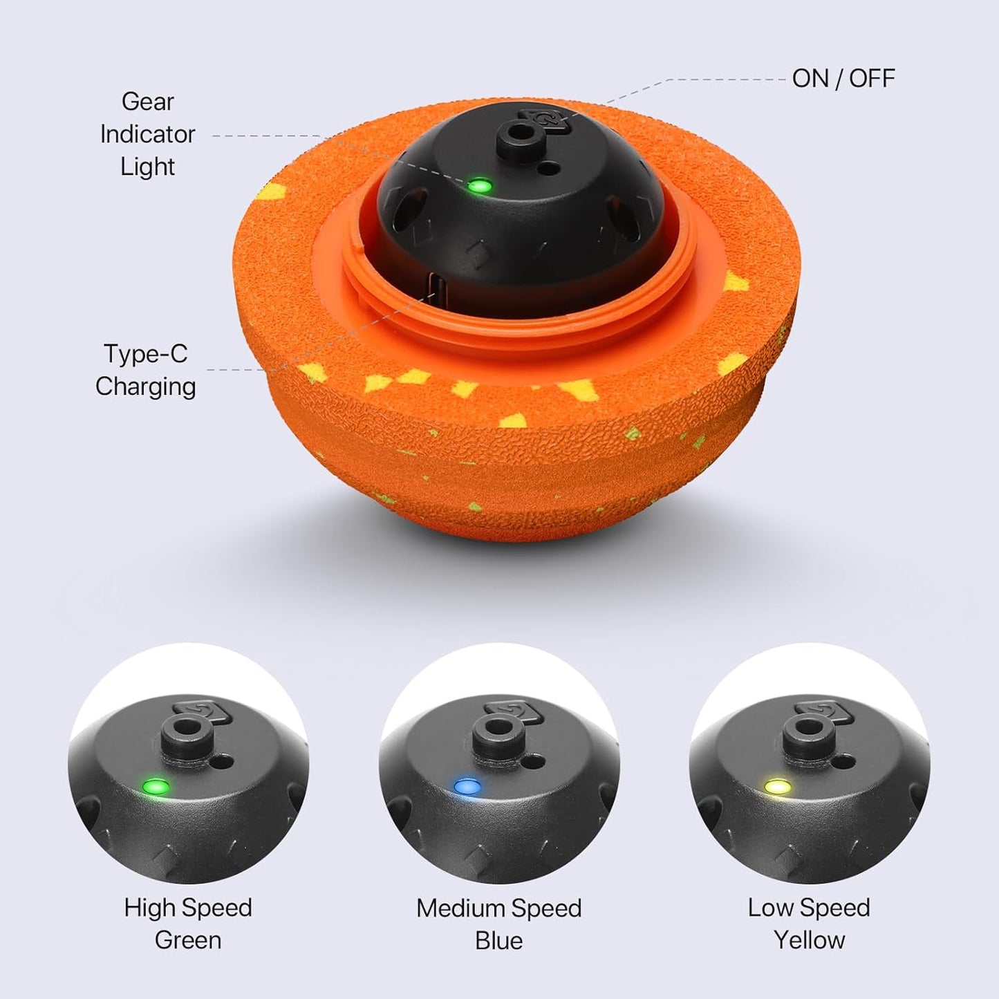 Interactive Dog Toys Balls Moving - Smart Automatic Bouncing Interactive Dog Ball, Durable Pet-Safe E-TPU, IPX7 Waterproof, Anti Boredom Dog Toys to Keep Them Busy for Large and Small Dogs (2 Pack)