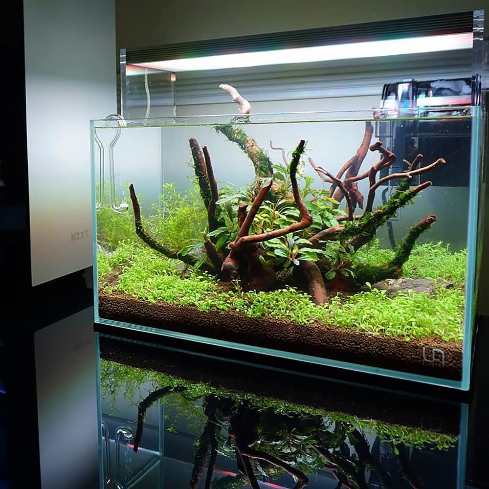 Ultum Nature Systems Controsoil - Freshwater Aqua Soil Substrate for Fish, Shrimp, Live Plant Propagation and Aquascaping - 6.8pH Low Ammonia, Volcanic Ash - Brown, Extra Fine (1 Liter | 2LB)