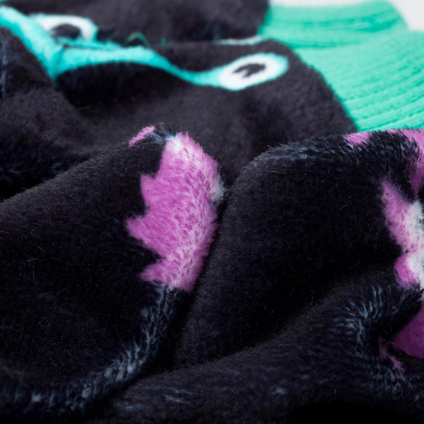 Fitwarm Cute Monster Halloween Dog Pajamas, Funny Costumes for Small Dogs Boy Girl, Festive Pet Clothes, Green, Purple, Black, Large