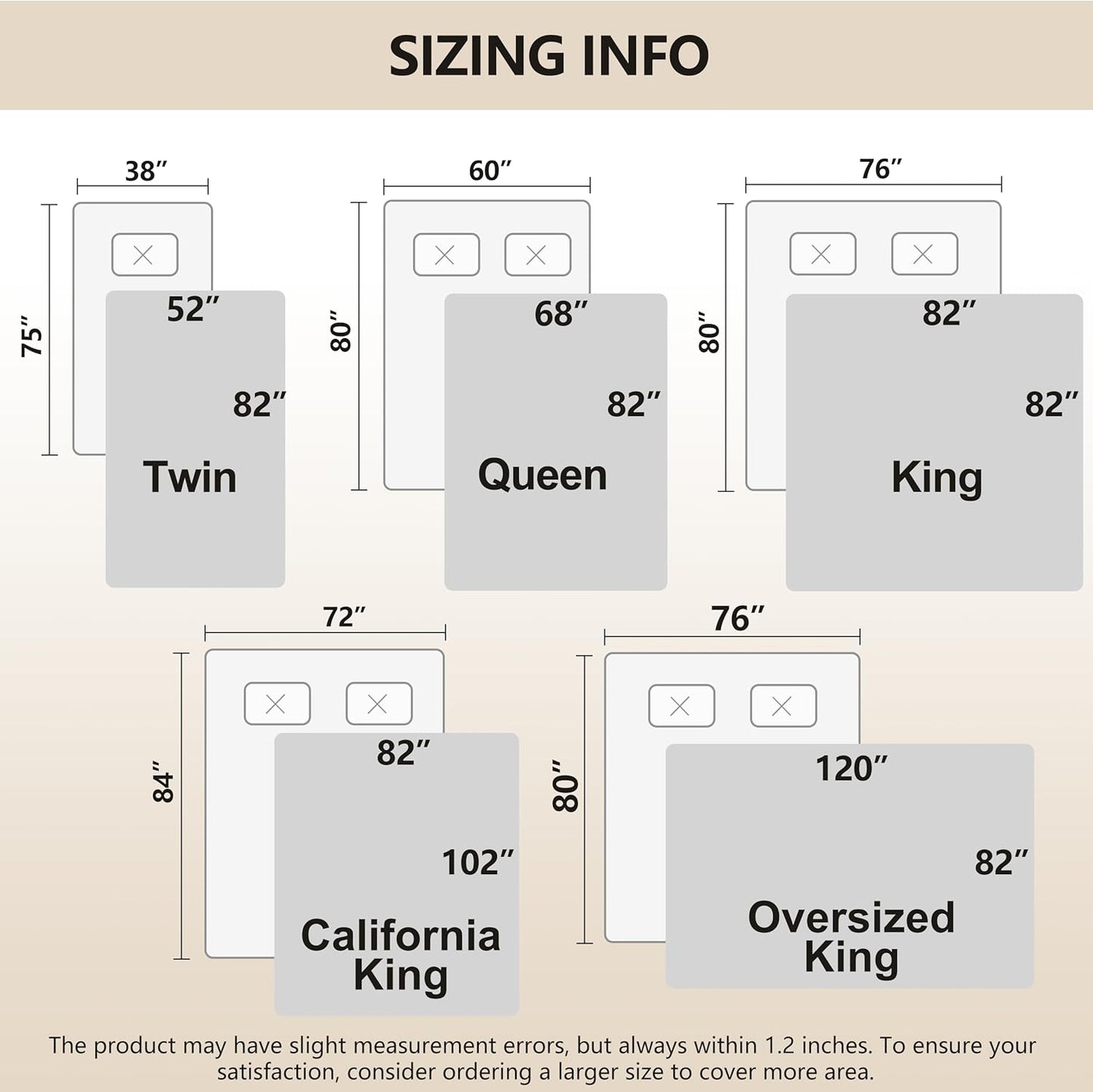 gogobunny 100% Double-Sided Waterproof Dog Bed Cover Pet Blanket Sofa Couch Furniture Protector for Puppy Large Dog Cat, Reversible (82x102 Inch (Pack of 1), Dark Pumpkin/Light Pumpkin)