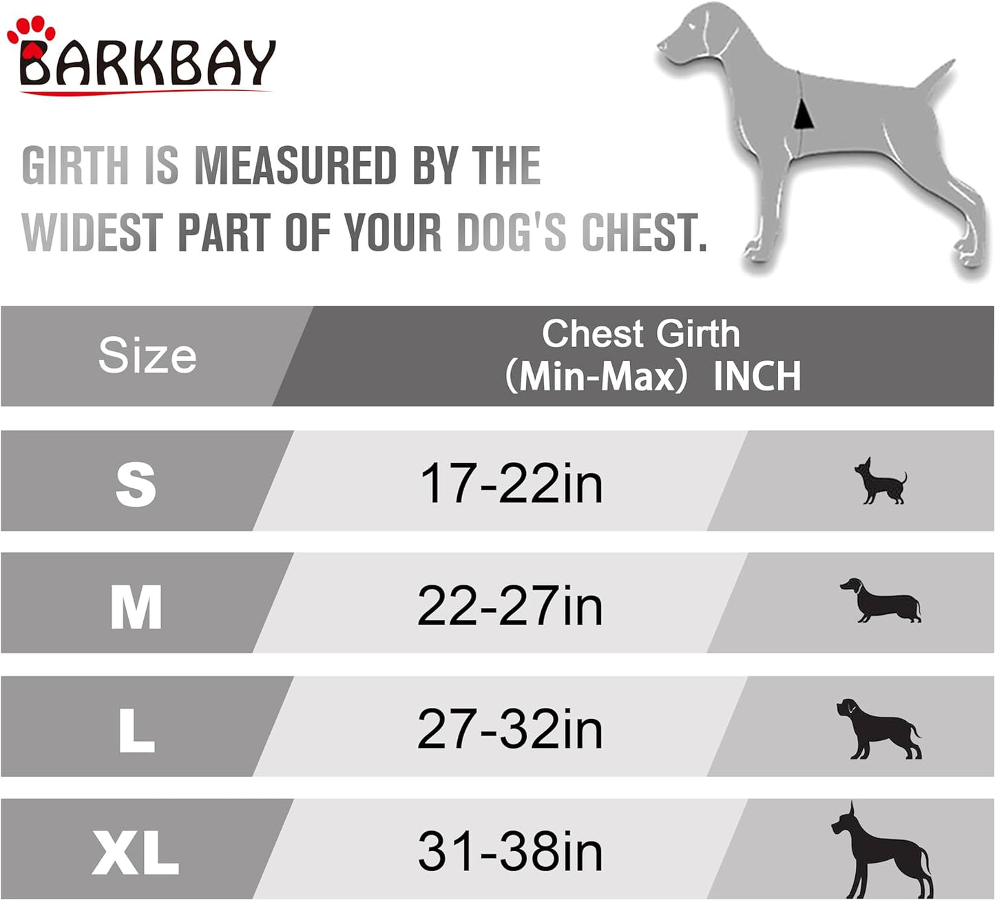 BARKBAY No Pull Dog Harness Front Clip Heavy Duty Reflective Easy Control Handle for Large Dog Walking(Purple,M)