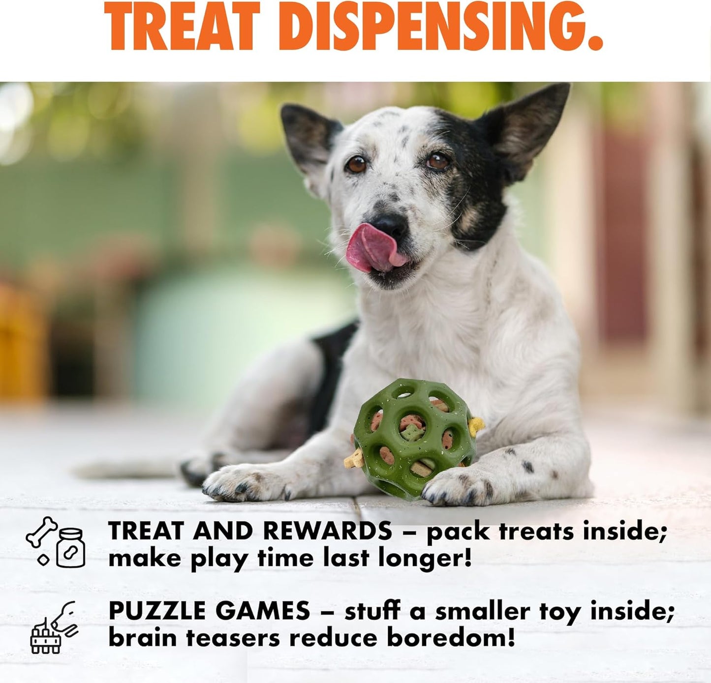 Max Fusion with Nike Grind, Arlee Helix Dog Toy, Chew Toy for Play, Fetch, Tug, S