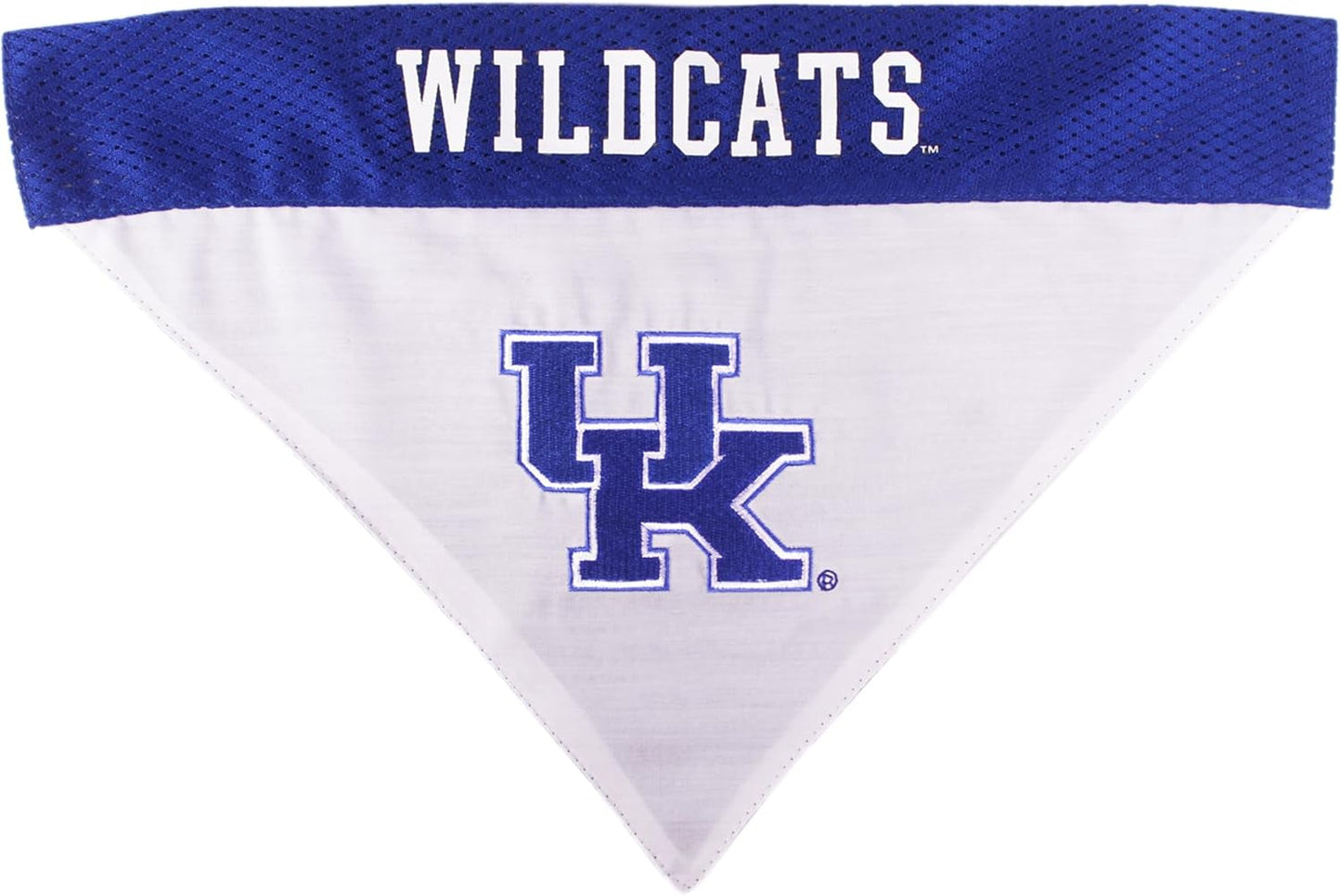 Pets First Collegiate Pet Accessories, Reversible Bandana, Kentucky Wildcats Size XX-Large